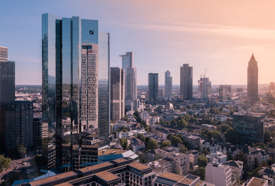 European Central Bank headquarters Frankfurt Germany