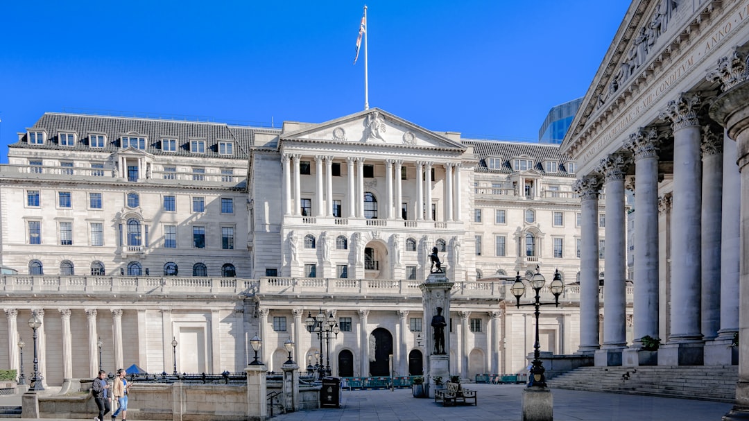 Bank of England building Threadneedle Street London